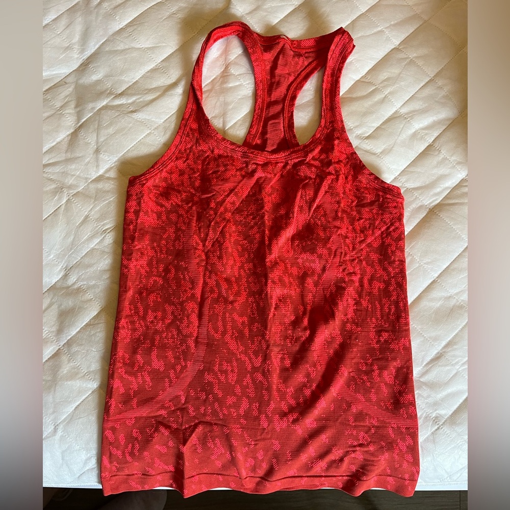Lululemon Women's Red Tank Top